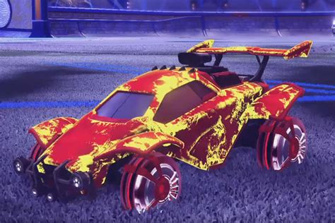 Rocket League Titanium White Octane Design With Fire God And Titanium