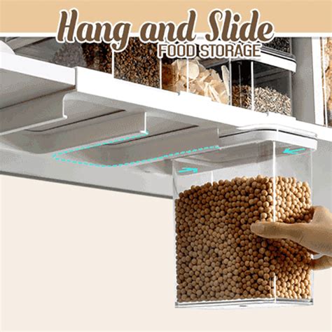 Folamadak Storage Bags Hanging Organization Storage Cabinet Box Food