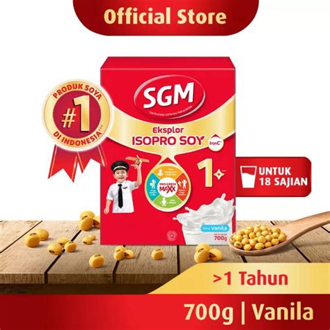 Jual Sgm Eksplor Soya Vanilla Madu G Shopee Indonesia