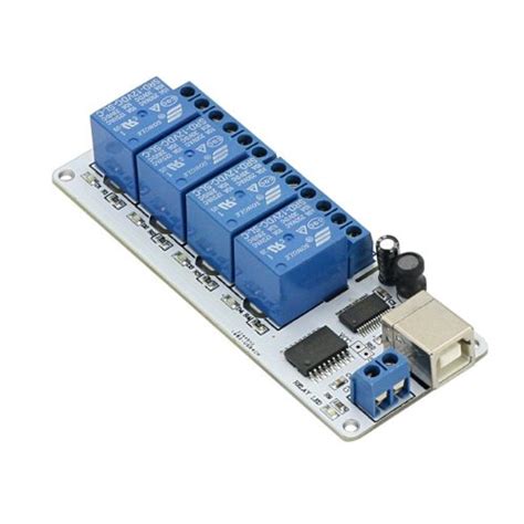 SainSmart USB 4 Channel DC 12V Relay Module Automation For Arduino