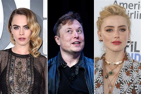 Elon Musk Denies Threesome With Amber Heard And Cara Delevingne