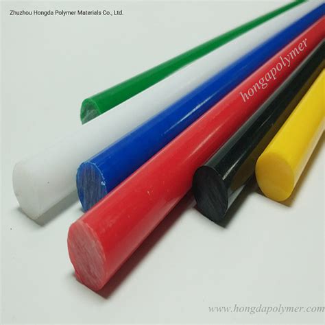 Manufacture Colorful Uhmw Pe Rod With High Density Polyethylene Rod