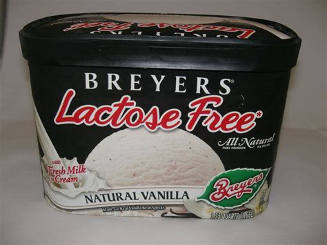 Breyers Lactose Free Vanilla Ice Cream Foodmayhem