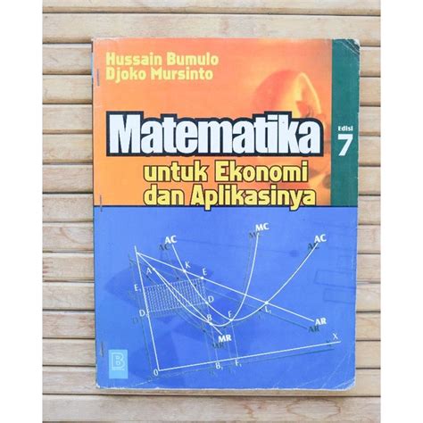 Jual Matematika Ekonomi Dan Aplikasi Edisi Shopee Indonesia