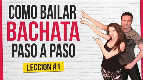 Te enseñamos tus PRIMEROS PASOS de BACHATA paso a paso lección 1