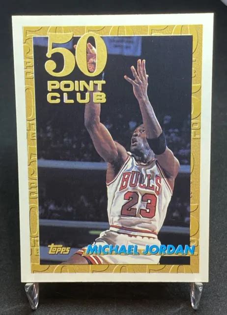 1993 94 MICHAEL JORDAN Topps 50 Pt Club 64 HOF MVP Chicago Bulls EUR 4