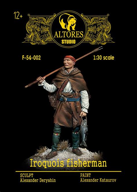 Review Iroquois Fisherman From Altores Studio PlanetFigure Miniatures