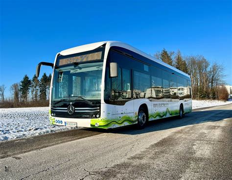 SBS Steyr Stadtbetriebe Steyr Testen Erneut Elektrobus In Motion Me