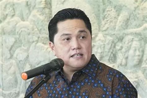 Erick Thohir Nilai Pandangan Yang Akan Bubarkan BUMN Diganti Dengan