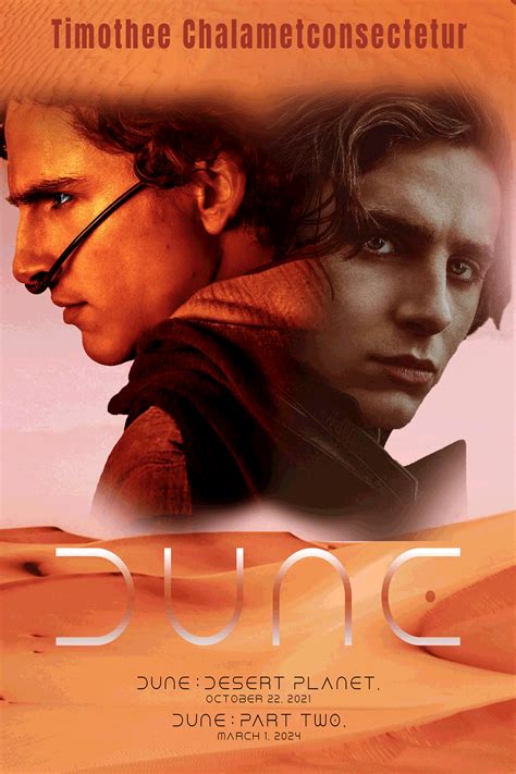 Dune Poster Tasarımı Behance