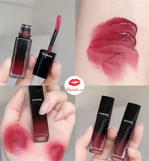 Son Kem Chanel 72 Iconique Đỏ Hồng Đất Hot Nhất Rouge Allure Laque