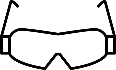 Safety Goggles Vector Icon 20317514 Vector Art At Vecteezy