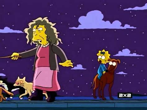 Old Cat Lady Simpsons