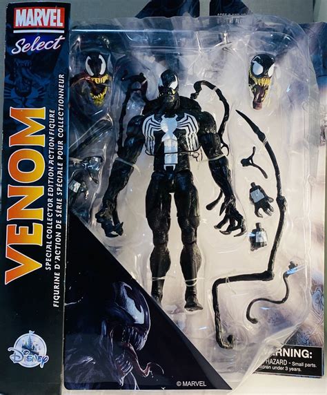 ☆マーベルセレクト Venom ディズニーストア限定 ヴェノム ベノム アメトイ フィギュア マーベルレジェンド Marvel スパイダーマン フィギュア