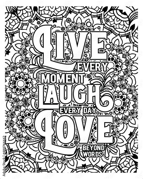 Motivational Quotes Coloring Page Inspirational Quotes Coloring Page