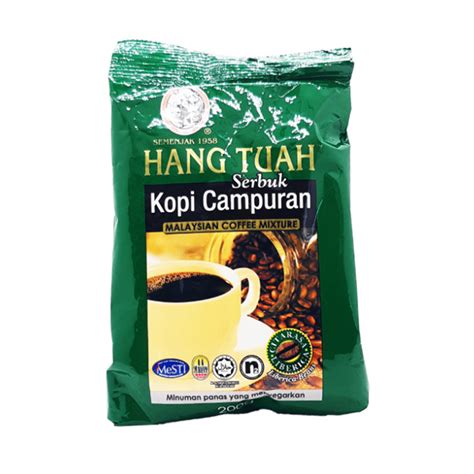 HANG TUAH SERBUK KOPI CAMPURAN LIBERICA BEANS Shopee Malaysia