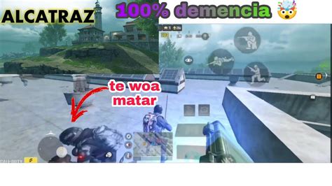 ASI ES JUGAR EN ALCATRAZ DEMENCIAL COD Mobile Codmobile Codm