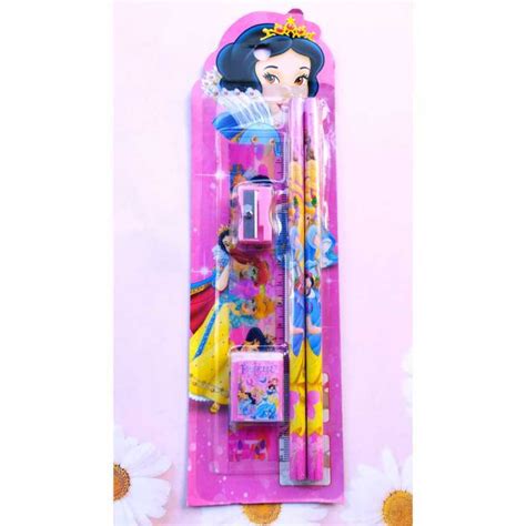 Jual Set Alat Tulis Anak Sekolah Karakter Pensil Penghapus Stationary