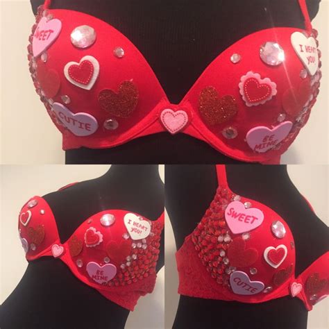 Valentines Day Bras Festival Bra Bra Fashion