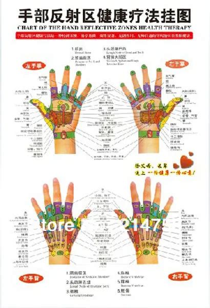 Reflexology Wall Chart Posters A Visual Reference Of Charts Chart Master