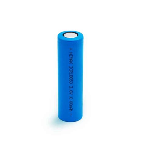 18650 Li Ion 3 7V 2000mAh Battery Cell Himax 3 7V 2000mAh 18650