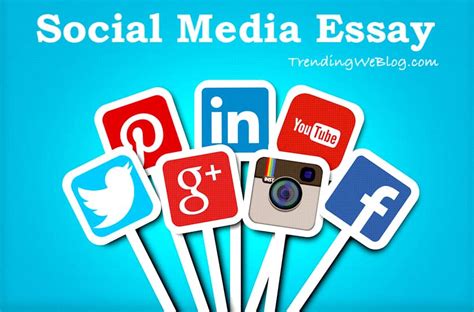 Social Media Essay Conclusion In English For School And College Students