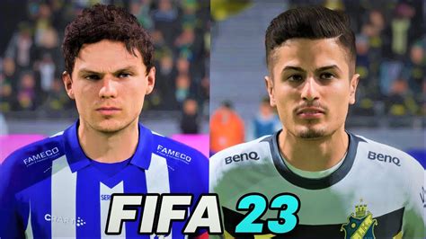 FIFA 23 ALL SWEDEN ALLSVENSKAN PLAYERS REAL FACES YouTube