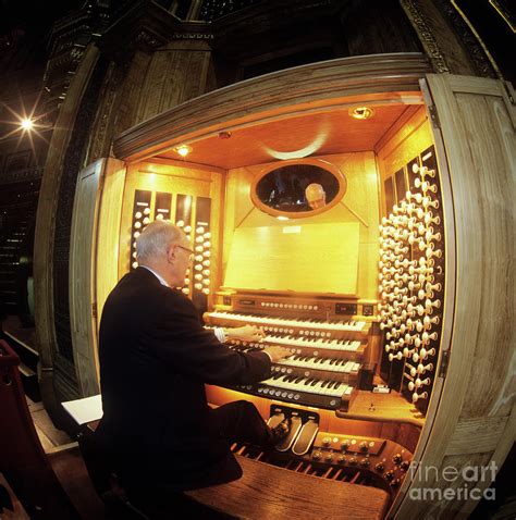 Organ Player Photograph by Brian Bell/science Photo Library - Pixels