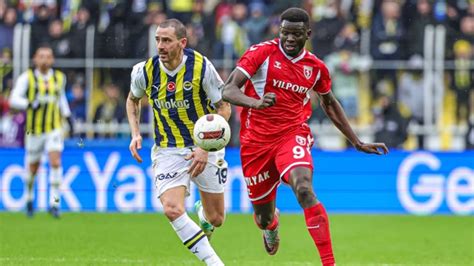 Fenerbah E Samsunspor Ile Berabere Kald Haberler