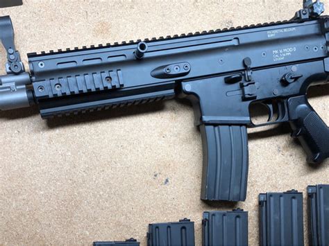 SOLD Upgraded Tokyo Marui Scar L MK16 NGRS Next Gen Recoil Shock AEG