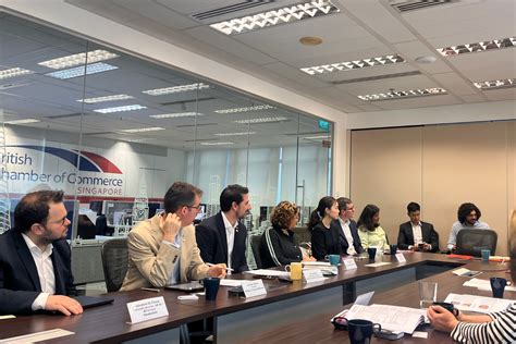 british chamber  commerce singapore hosts opening event  uk trade