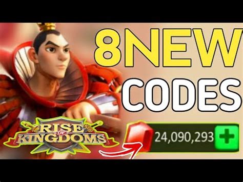 Finally NEW RISE OF KINGDOMS REDEEM CODES 2024 RISE OF KINGDOMS