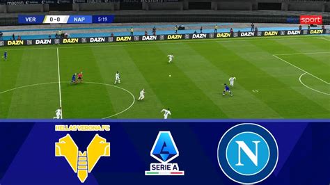 HELLAS VERONA VS NAPOLI SERIE A 2023 2024 FOOTBALL LIFE 2023 YouTube