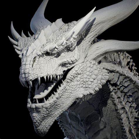 Dragon Creature Sculpt Zbrushcentral Creatures Dragon Sculpting