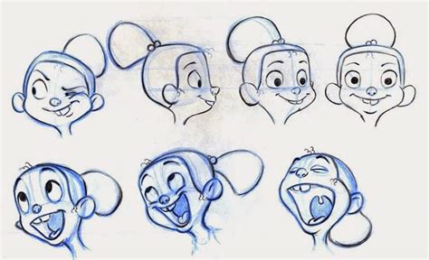 Cartoon Character Facial Expression Drawings Beautiful Dawn Designs