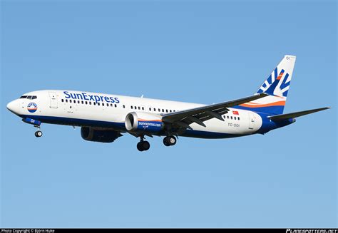 Tc Soi Sunexpress Boeing Max Photo By Bj Rn Huke Id