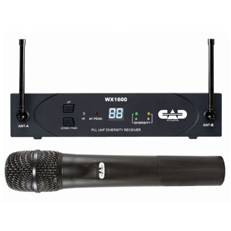 Cad Wx G Syst Me De Microphone Main Sans Fil Uhf Dynamique