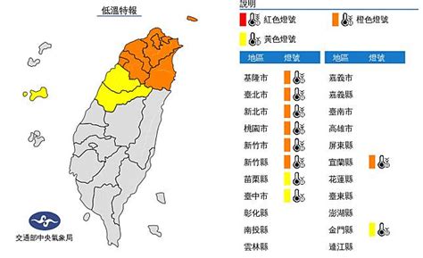 10縣市低溫特報！明後天急凍8度 一張圖秒懂各地有多冷 鏡週刊 Line Today