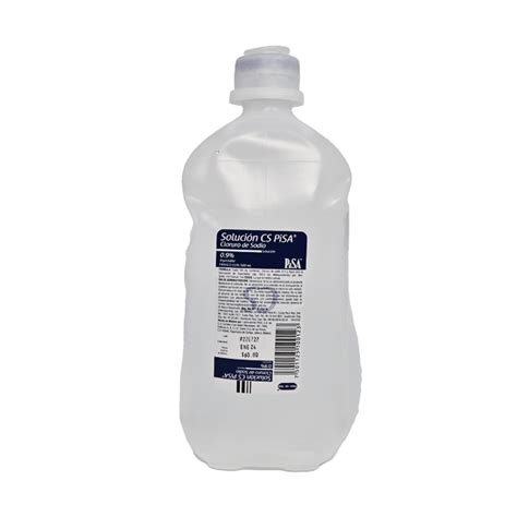 Solucion Salina 250ml Cloruro De Sodio Al