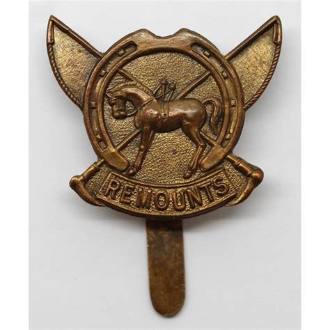 Ww Army Remount Service Cap Badge