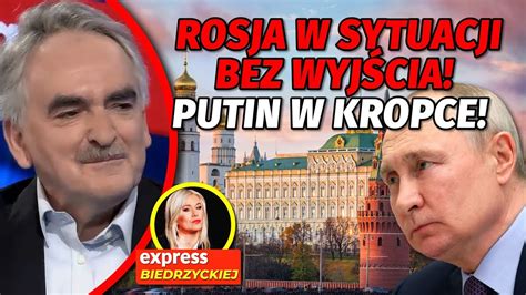 Rosja W SYTUACJI BEZ WYJŚCIA Putin WIE ŻE NIE WYGRA Raczyński Tylko