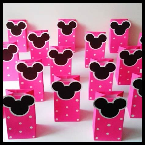 Bolsas de Dulces Minnie Mouse party Cumpleaños minnie Minnie