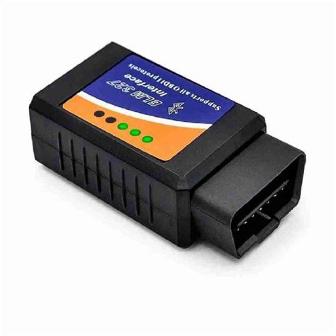 Esc Ner Automotriz Elm Scanner Bluetooth V Obd Ii Negro Cadi