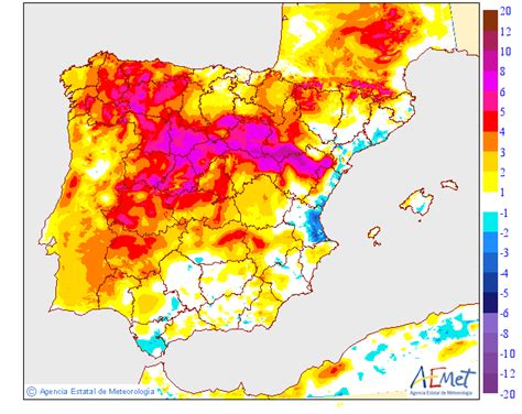 Aemet On Twitter Predicci N De Temperaturas M Ximas Y M Nimas Para