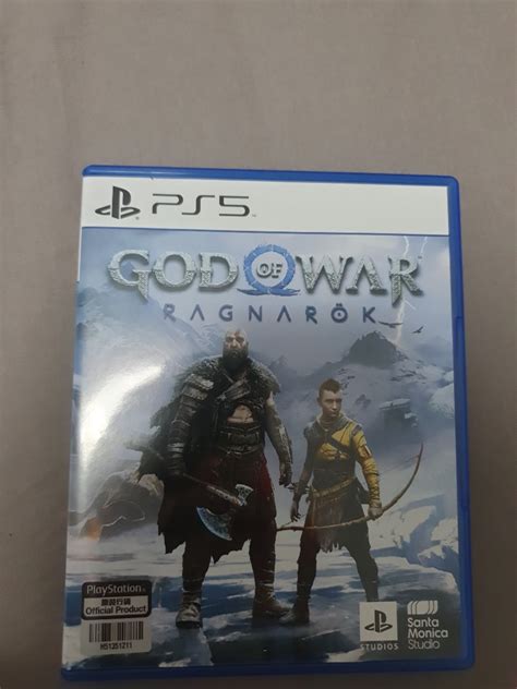 Gods Of War Ragnarok Ps5 Video Gaming Video Games Playstation On Carousell