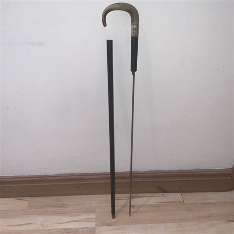 Rhino Horn Handle Walking Stick Sword Stick Antiques To Buy