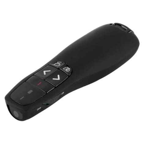 Wireless Presenter Red Laser Pointer R400 2 4Ghz USB PPT Remote Control