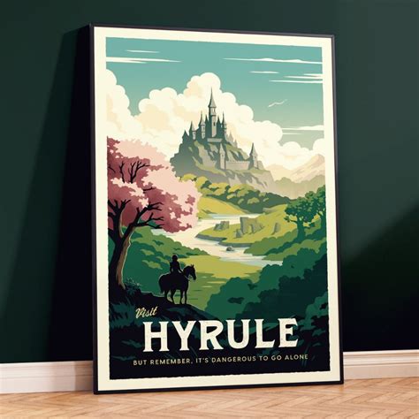 Hyrule Travel Poster – Sylvan Design Co.