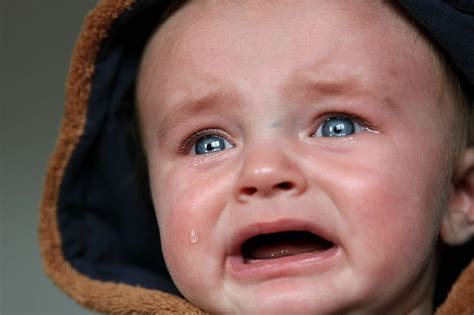 Hd Wallpaper Baby Child Close Up Cry Crying Emotion Kid