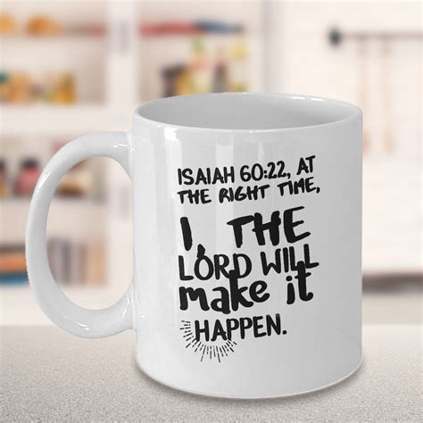 Bible Verse Coffee Mug Isaiah 60 22 Scripture Coffee Mug Religious Mug